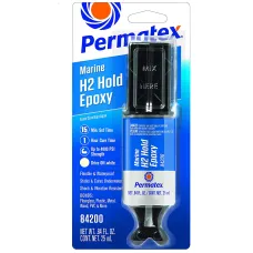 Kétkomponensű rugalmas, vízálló epoxy ragasztó Marine H2 Hold Permatex 84200