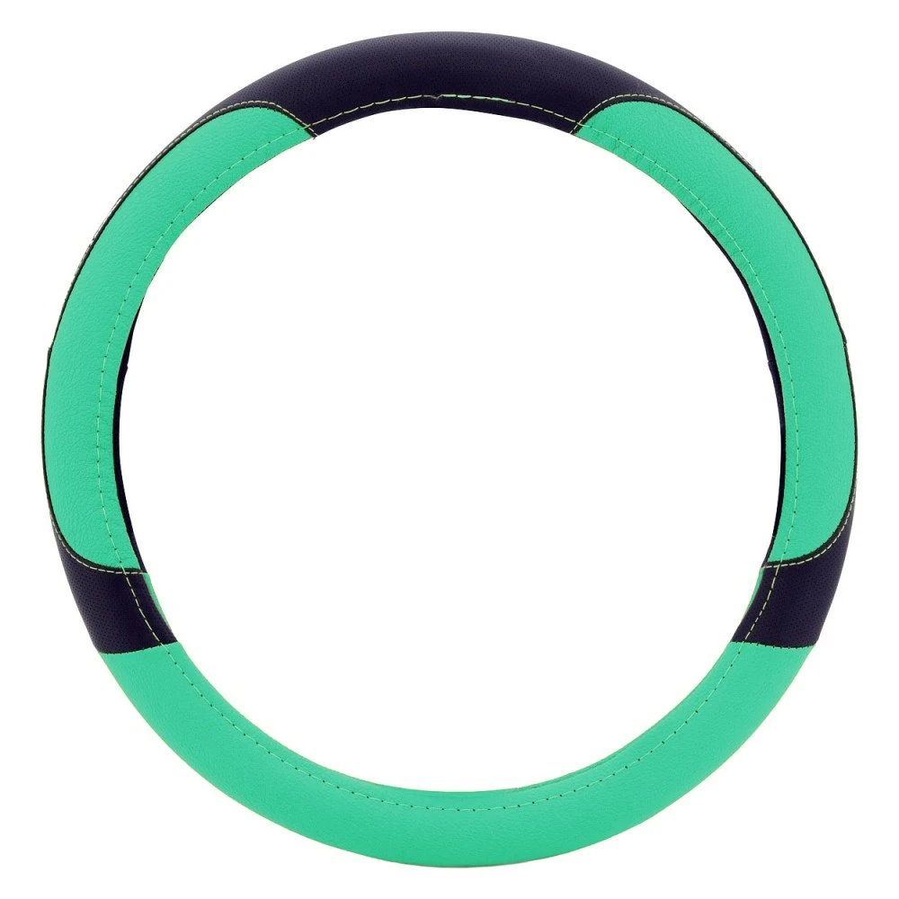 Kormányvédő 37-39cm fekete-zöld Color Line 31452