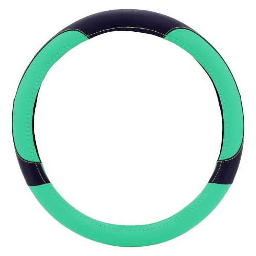 Kormányvédő 37-39cm fekete-zöld Color Line 31452