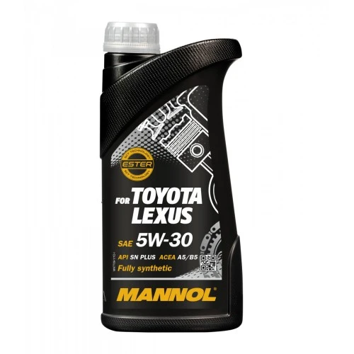 Motorolaj 5W-30 O.E.M. Toyota, Lexus A5/B5, API SN Plus Mannol 7709 1 liter