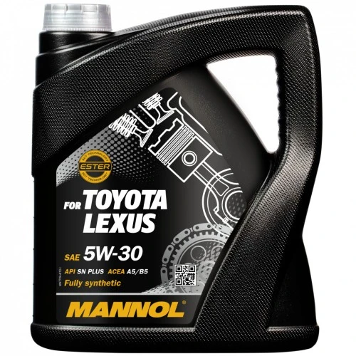 Motorolaj 5W-30 O.E.M. Toyota, Lexus A5/B5, API SN Plus Mannol 7709 4 liter