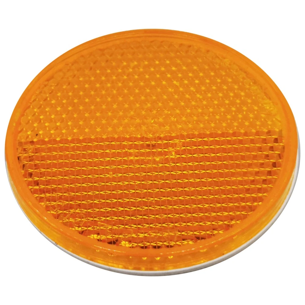 Prizma, sárga kerek öntapadós 60mm