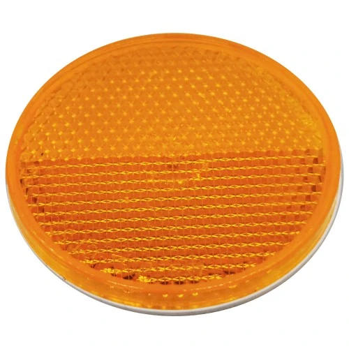 Prizma, sárga kerek öntapadós 60mm