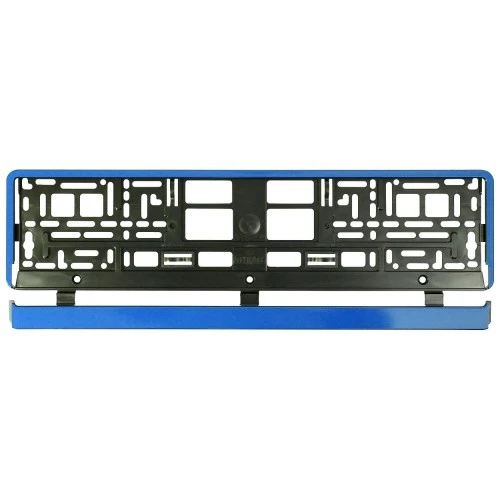 Rendszámtábla tartó kék db-os 91569