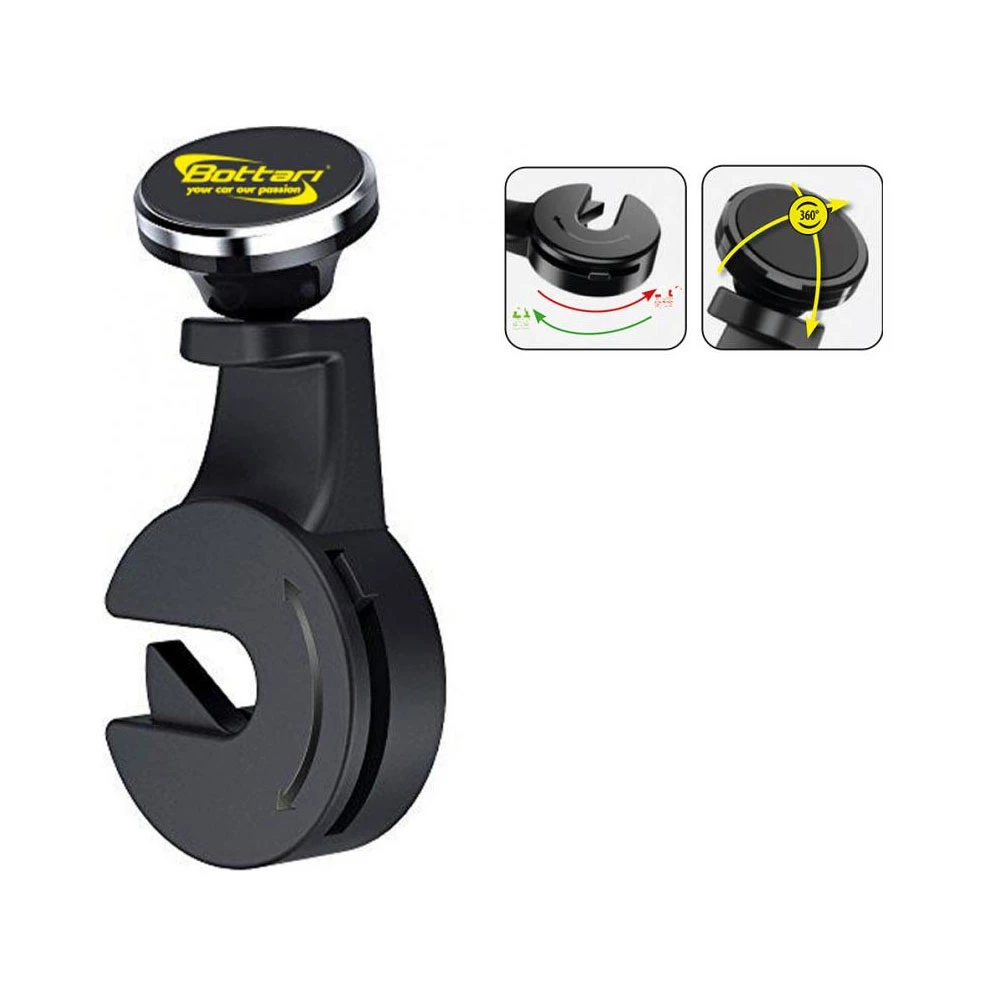 Telefon és tablet tartó fejtámlára, mágneses 16130