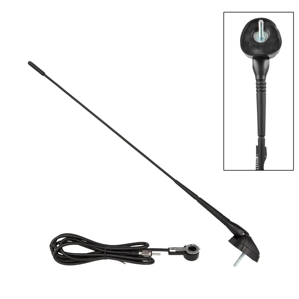 Tető antenna univerzális  dönthető, spirálos AM3124, 90540