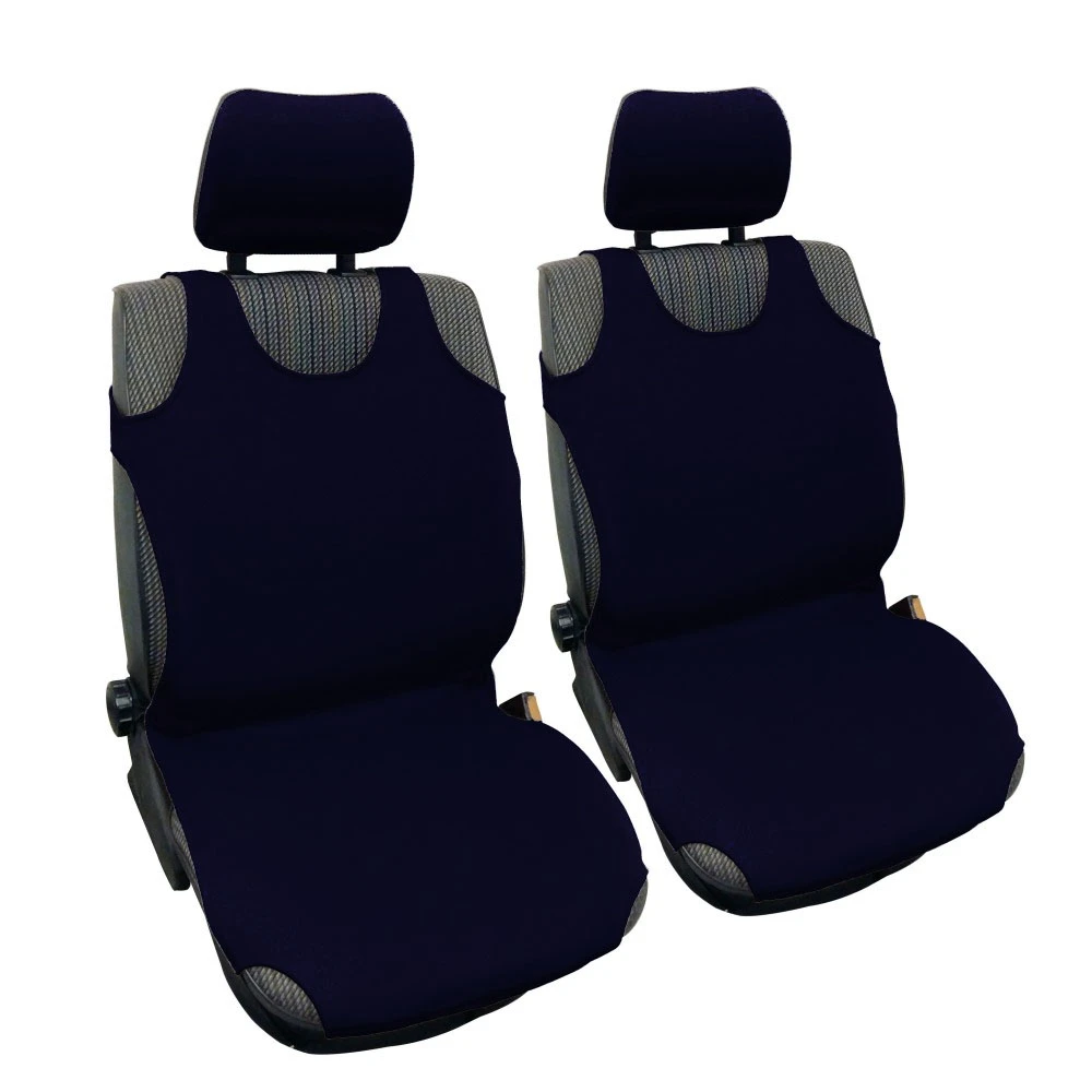 Trikóhuzat bolyhos pamut sötétkék