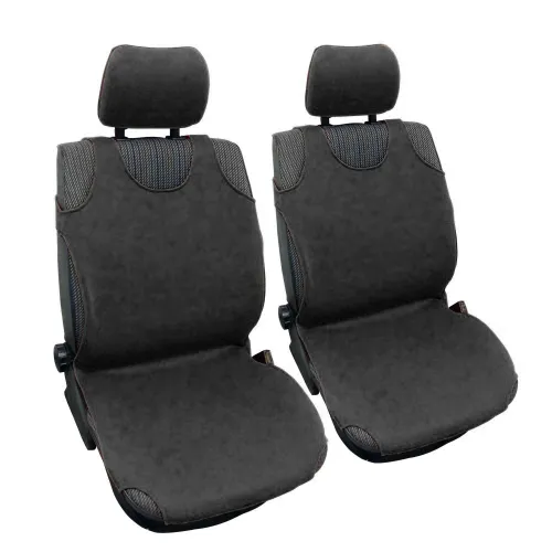 Trikóhuzat bolyhos pamut sötétszürke