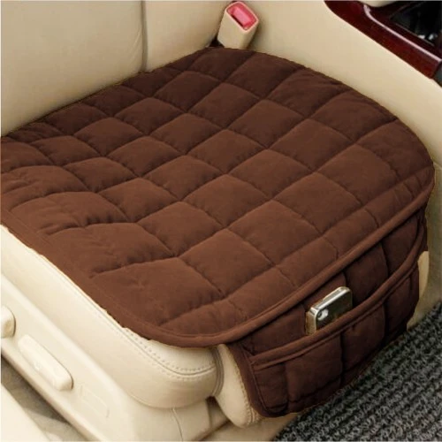 Ülésvédő ülőpárna, plüss, barna Maxeed 7103