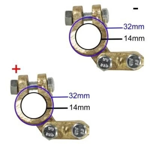 Réz akkumulátor saru párban japán keskeny sarus