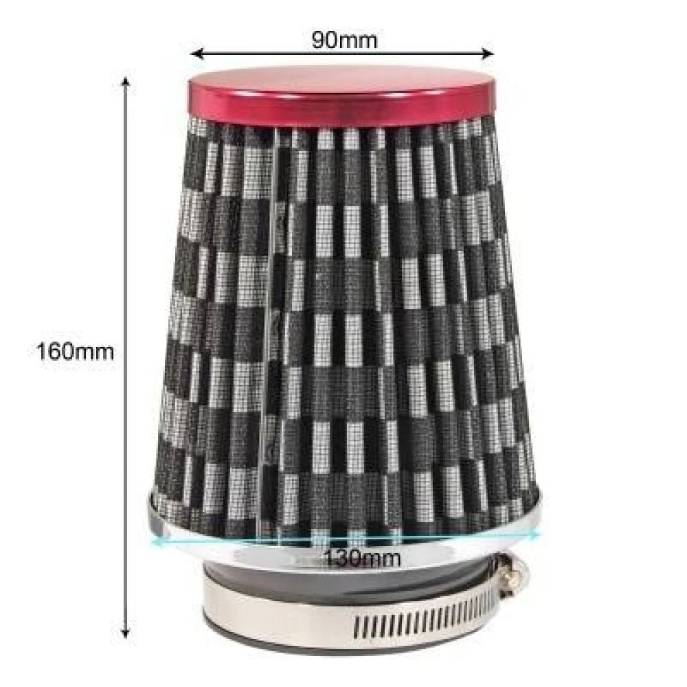 Sport levegőszűrő karbon mintával MT2504C