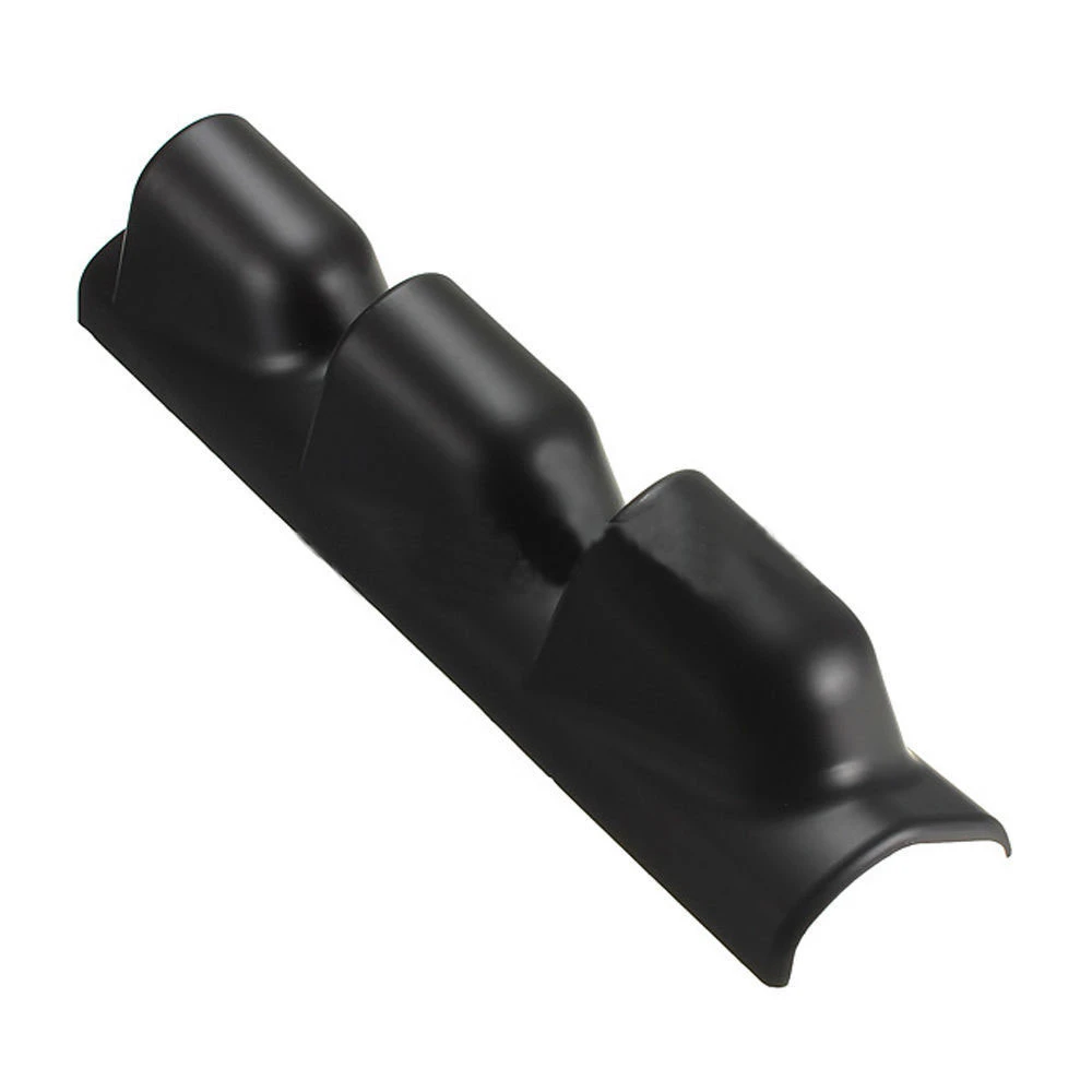 Műszertartó ház 52mm-es műszerhez 3-as fekete MGA3/CK L