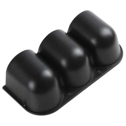 Műszertartó ház 52mm-es műszerhez 3-as fekete MGB3/CK L