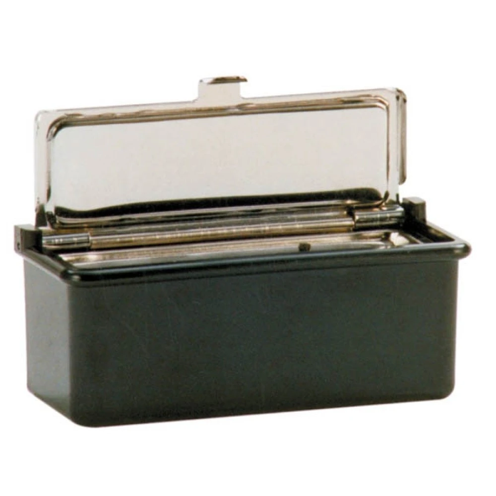 Hamutartó fekete fedeles ragasztható CP0581032