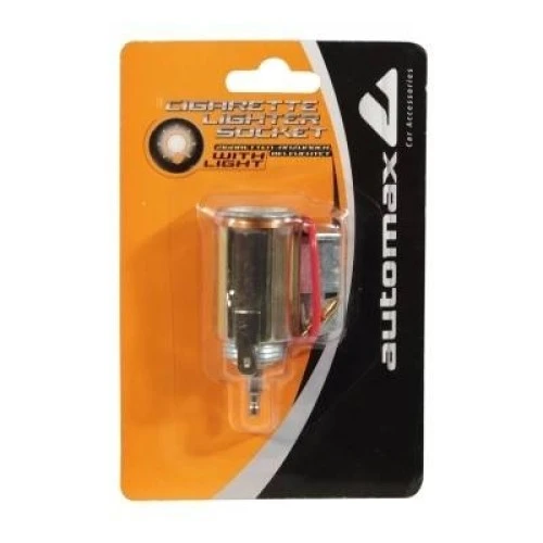 Szivargyújtó aljzat 12V világítós AM7442