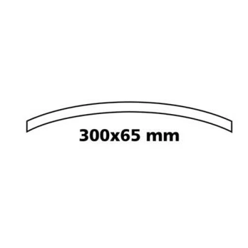 Tükör belső domború, panoráma 300x70mm 65511/94852 CONVEX