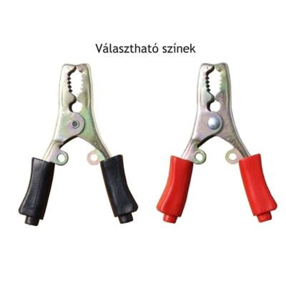 Akkumulátor csipesz 40A darabos piros/fekete
