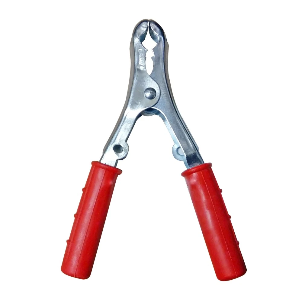 Akkumulátor csipesz piros 90A