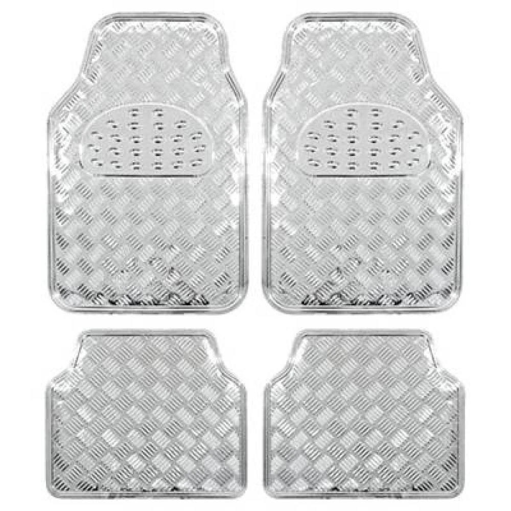 Aluszőnyeg 4db-os nagy ezüst vastag