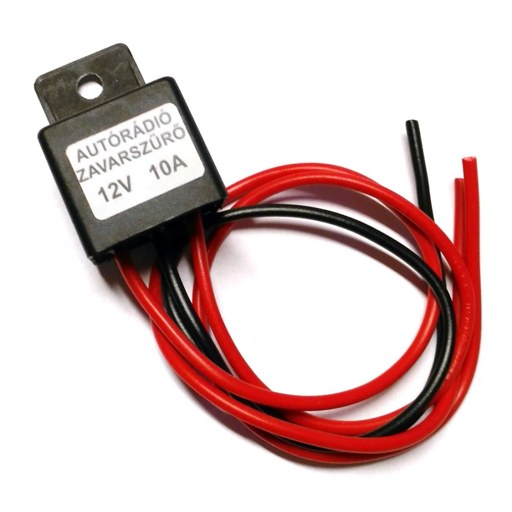 Autórádió zavarszűrő 12V