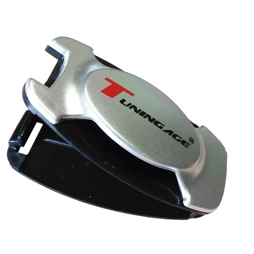 Biztonsági öv rögzítő csipesz szürke AM0505