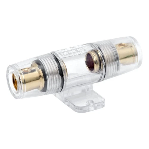 Biztosíték ház aranyozott autó hifi-hez 10x37mm MNC 05370