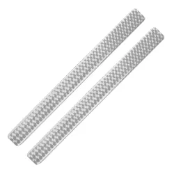 Fényvisszaverő matrica 2db-os 2x30cm műgyantás ezüst 806