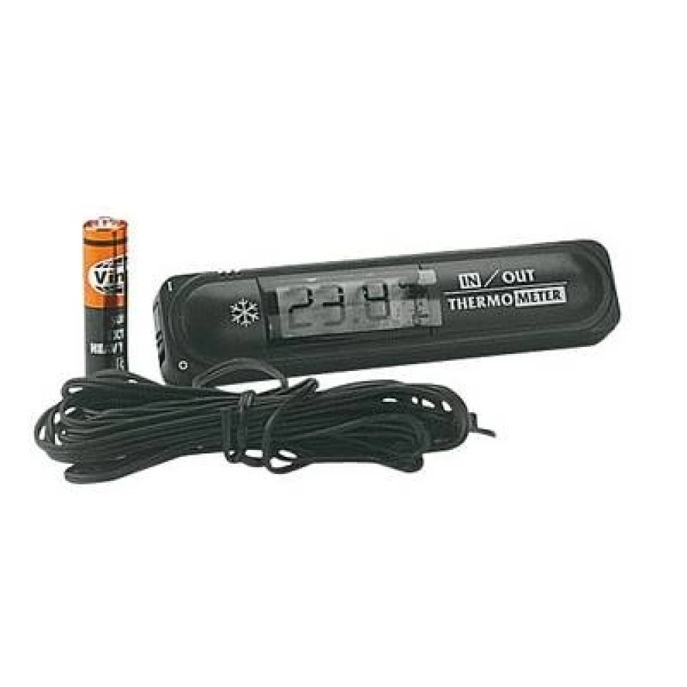 Hőmérő külső-belső digitális, elemes  16062