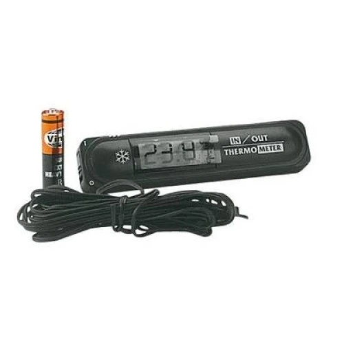 Hőmérő külső-belső digitális, elemes  16062