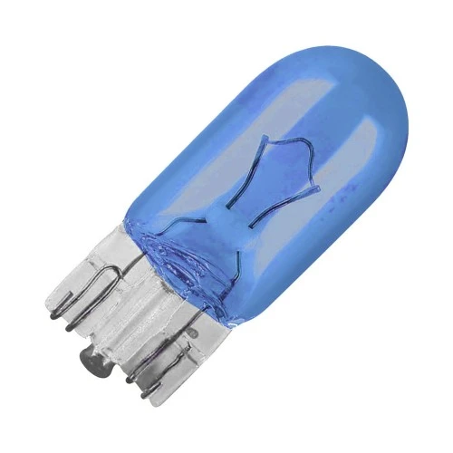 Izzó 12V/5W w2,1x9,5d kék OEM