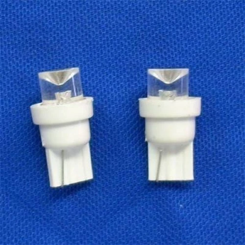 Izzó 12V T10 fehér tölcséres LED párban 2028W