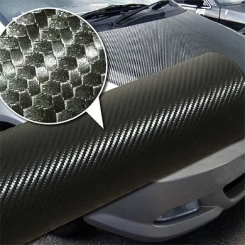 Karbon fekete fólia 50x100cm FN-CS294