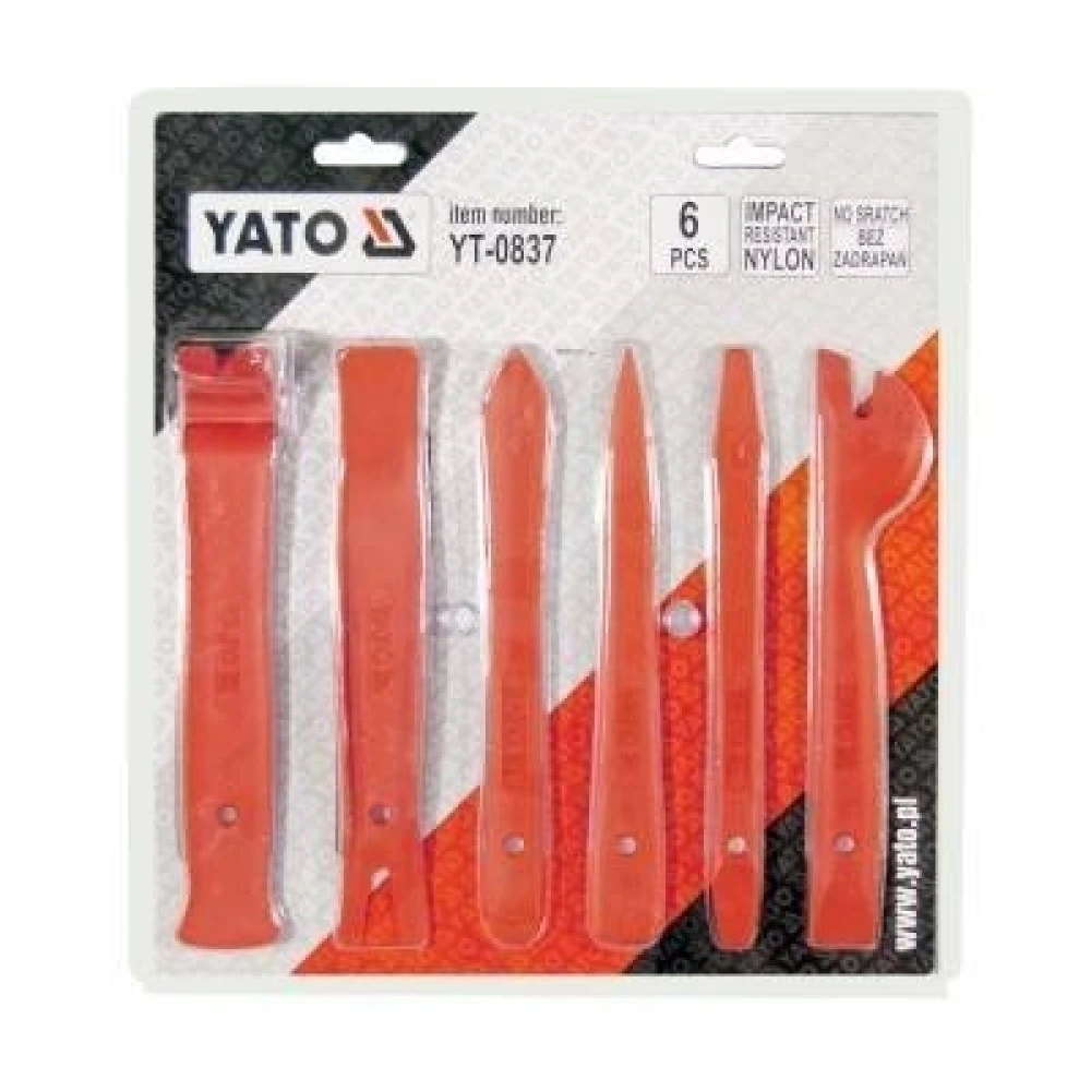 Kárpitleszedő és patenteltávolító készlet 6db-os YT-0837