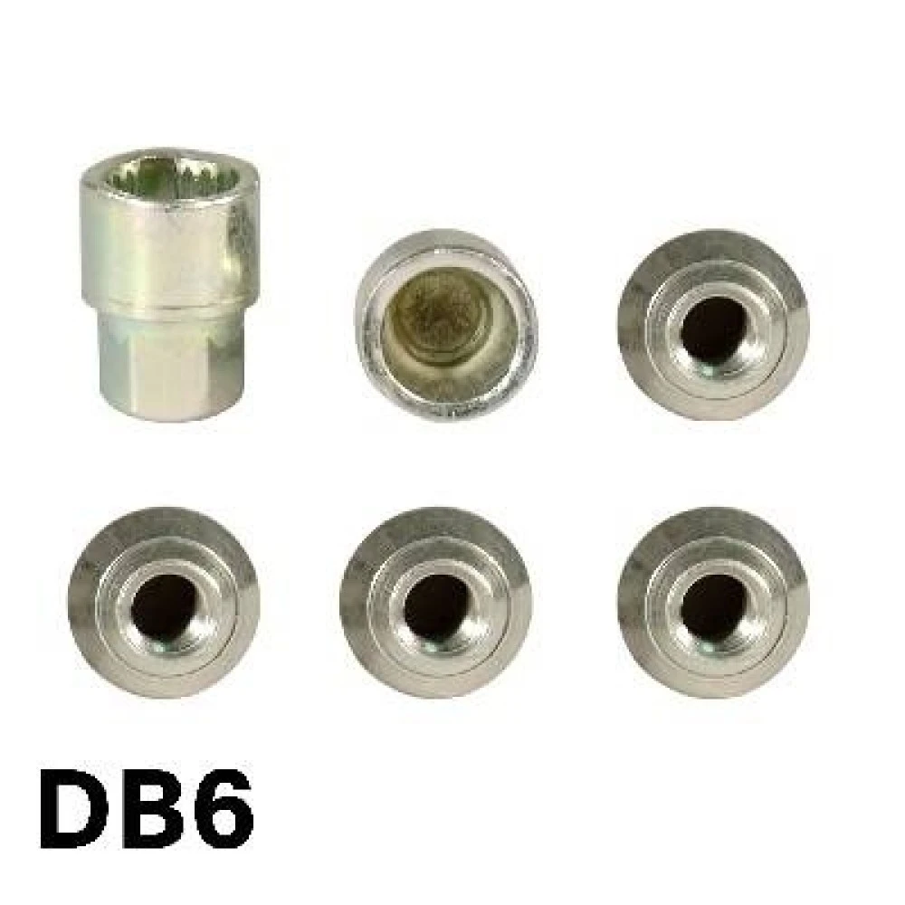 Kerékőr DB6 12*1, 5 olasz locket-farad  anya