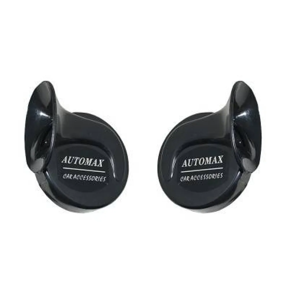 Kürt csiga (duda) 12V párban High and Low fekete AM2034 / 91592