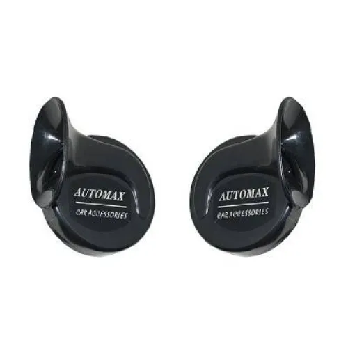 Kürt csiga (duda) 12V párban High and Low fekete AM2034 / 91592