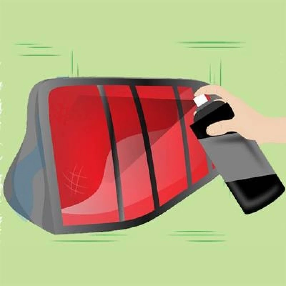 Lámpafesték piros 400 ml Motip 00261