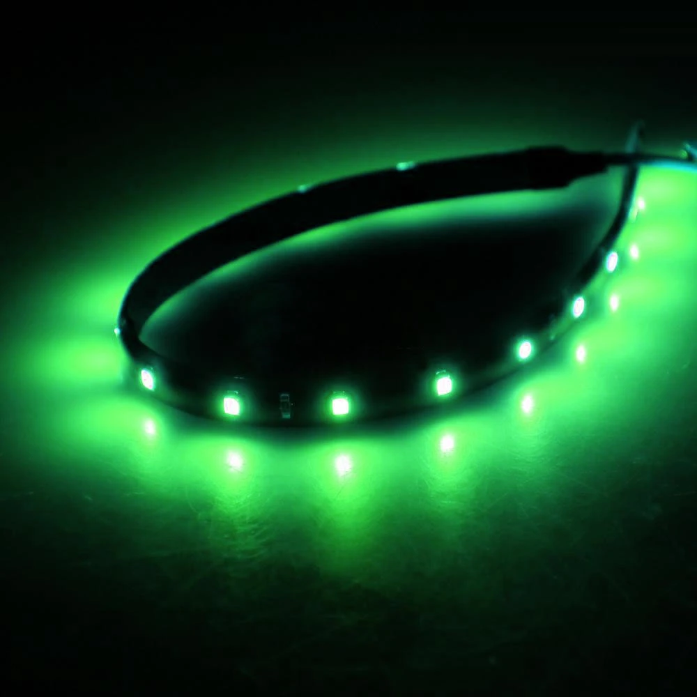 LED csík 15db SMD, 30cm, zöld XL612