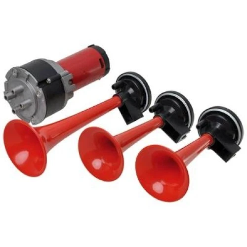 Légkürt kompresszorral  3-as duda 139dB AM6131