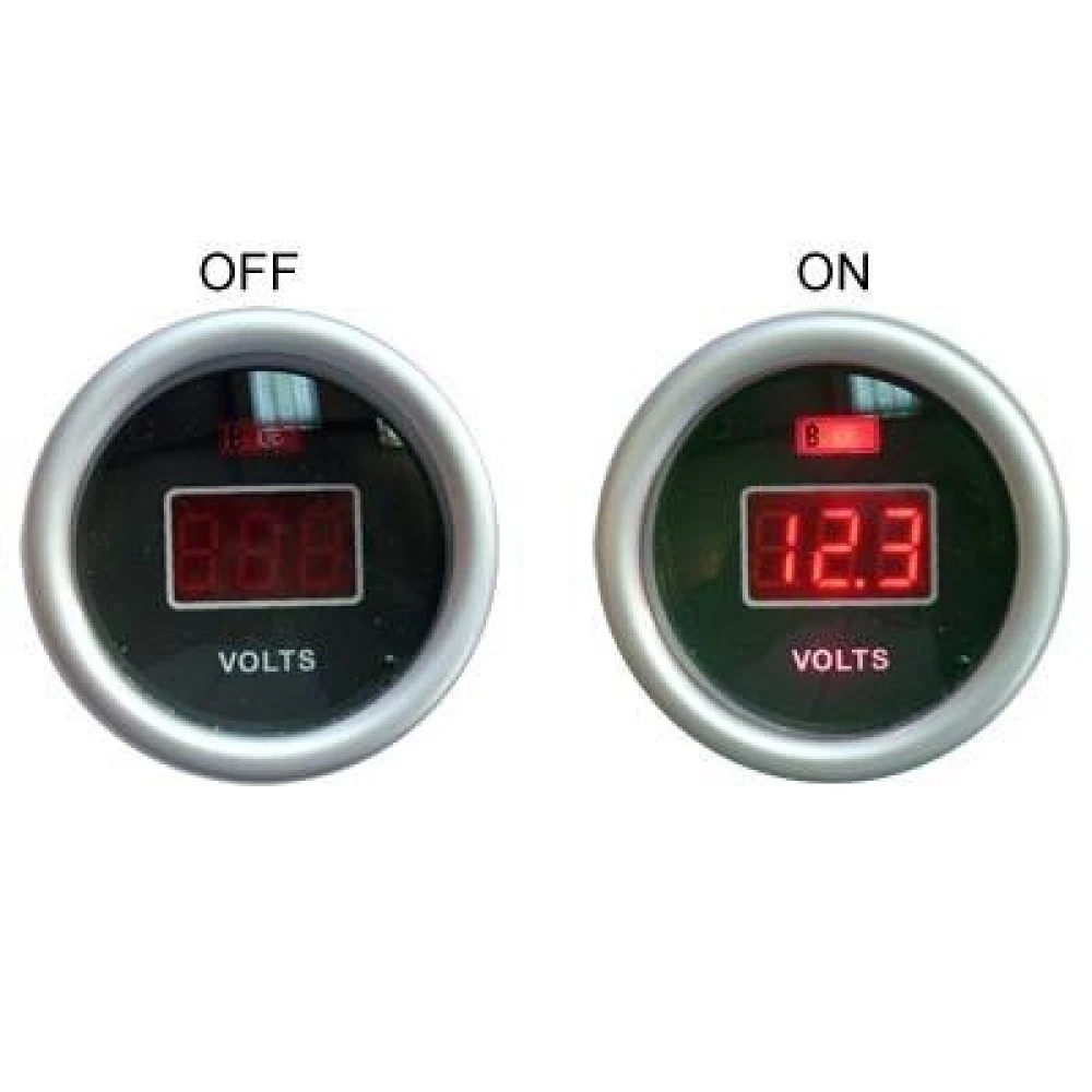 Műszer digitális feszültség mérő 52mm DGT8801