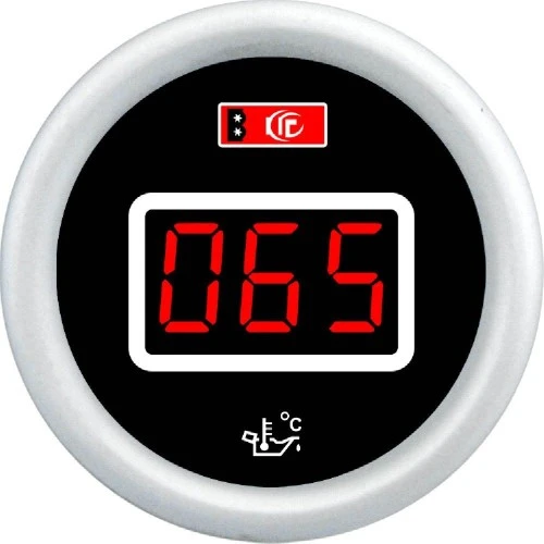 Műszer digitális olajhőfok mérő átm.52mm DGT8803