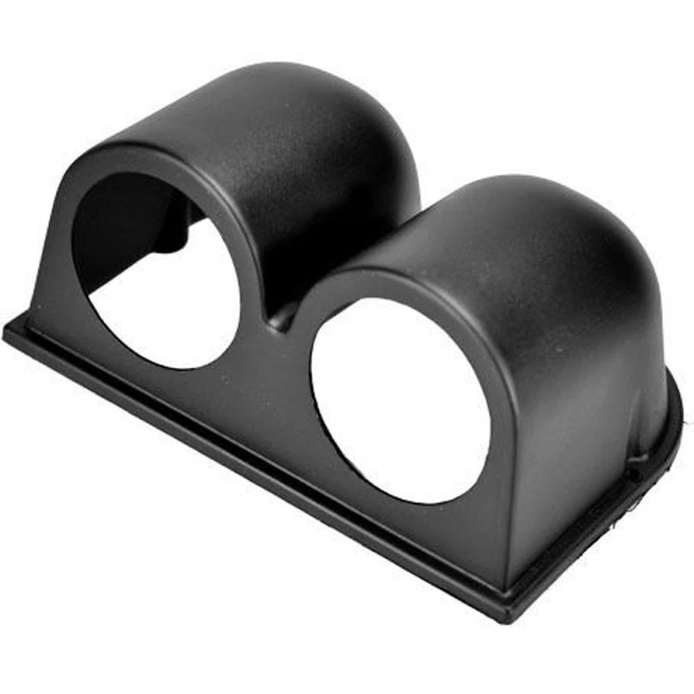 Műszertartó ház 52mm-es műszerhez 2-es fekete MGB2/CK L