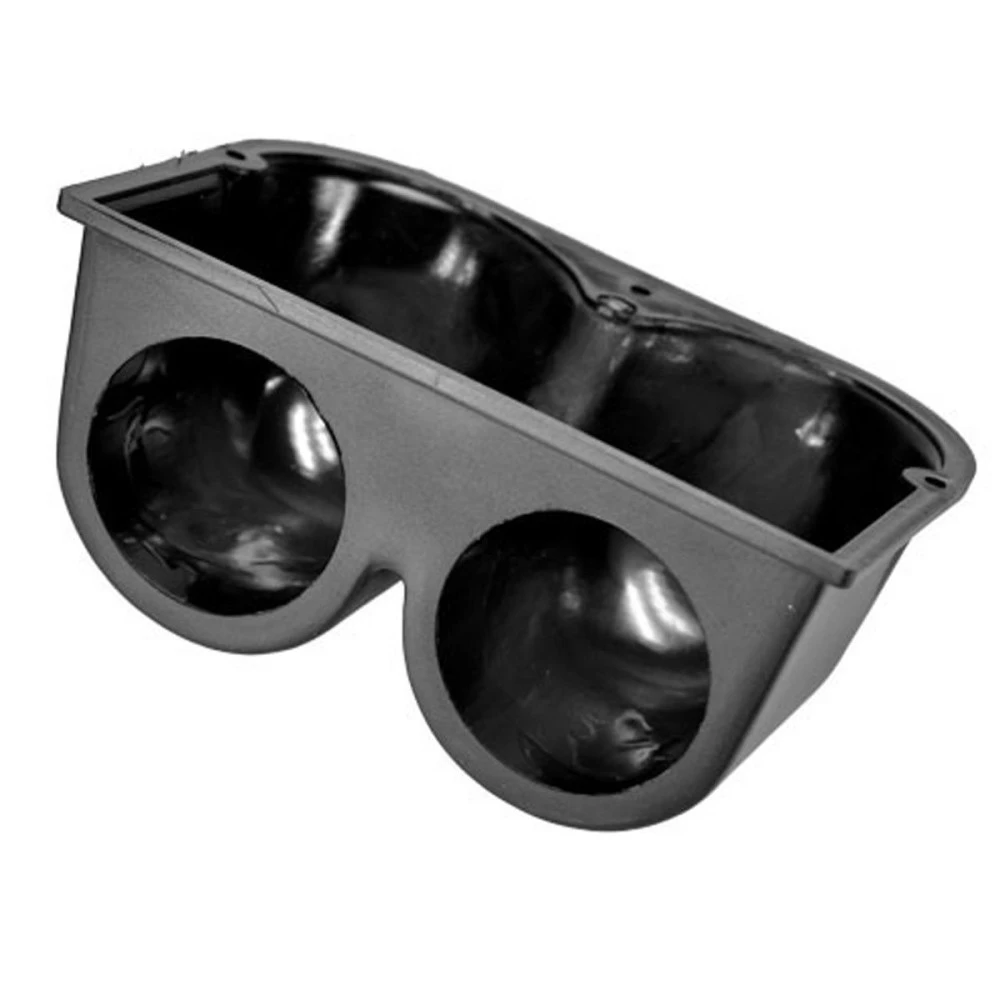 Műszertartó ház 52mm-es műszerhez 2-es fekete MGB2/CK L