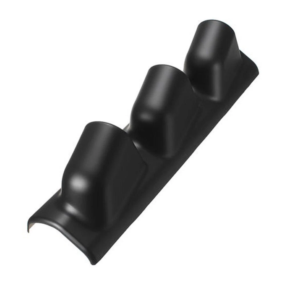 Műszertartó ház 52mm-es műszerhez 2-es fekete MGB2/CK L