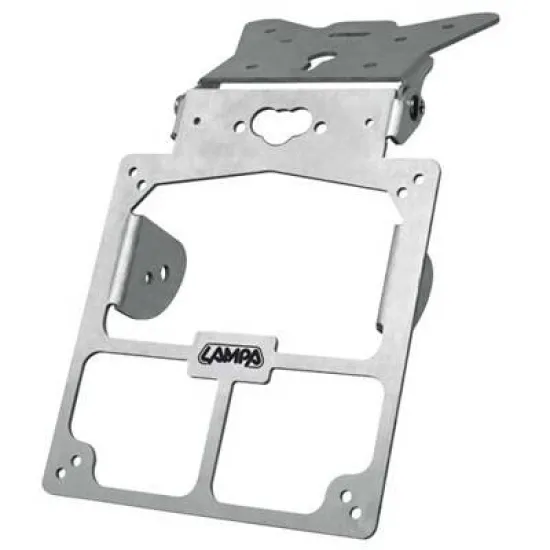 Rendszámtartó motorkerékpárra, felhajtható Lampa90142
