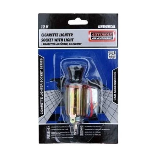 Szivargyújtó komplett 12V világitós AM0252 / 90236