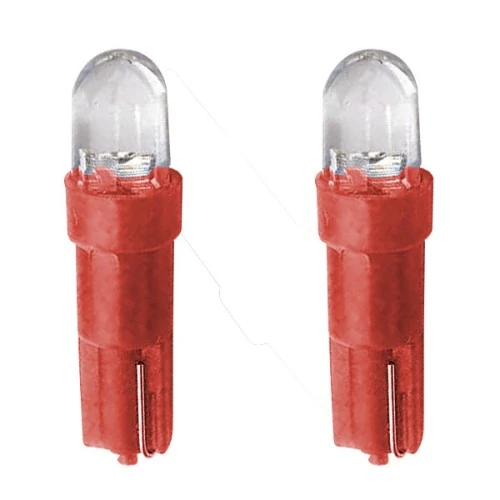 T5-ös műszerfal LED piros 2db-os