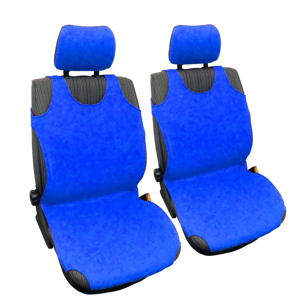 Trikóhuzat bolyhos pamut királykék