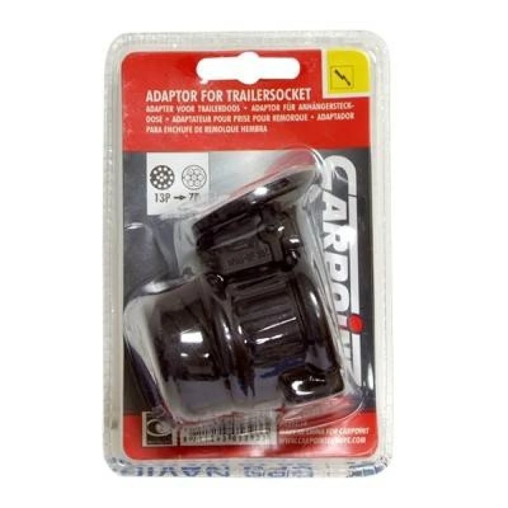 Utánfutó aljzat átalakító 13-ról 7-re