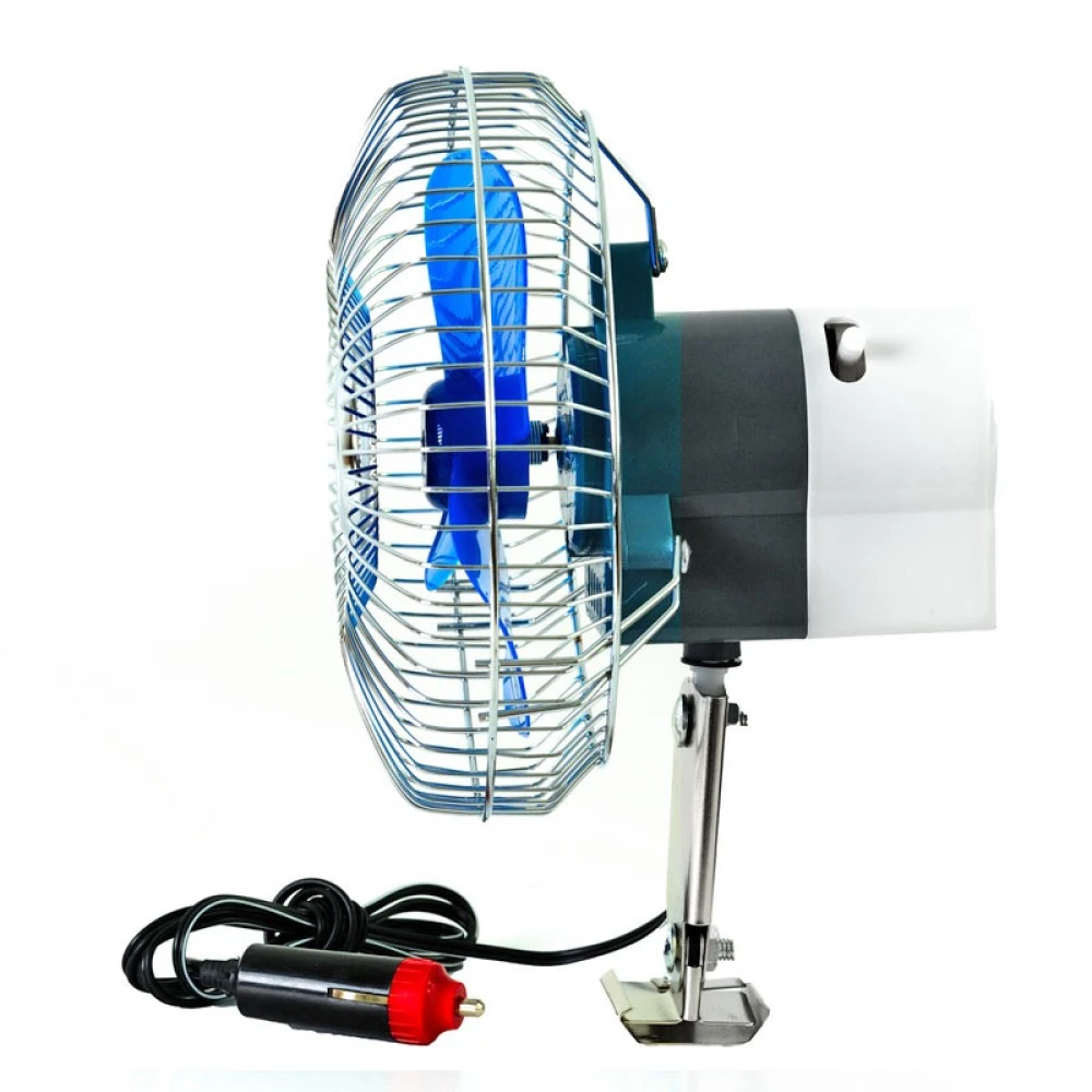 Ventilátor 17cm-es 12V oszcilláló 95378